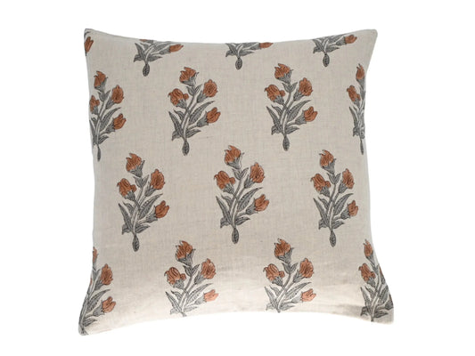 Wesley Block Print Pillow Cover