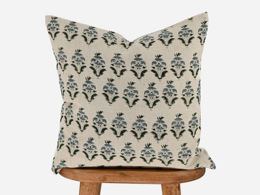 Zayden Block Print Pillow Cover