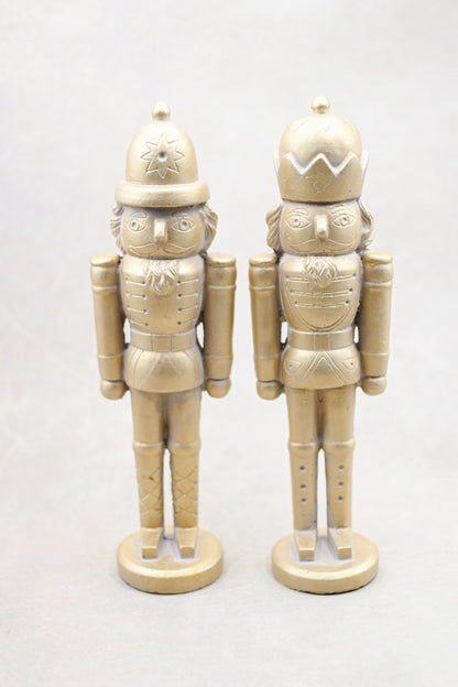 Gold Nutcracker, 2 Styles - Maple Village Lane