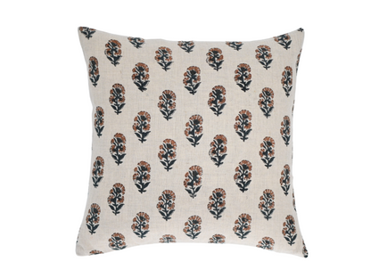 Lucy Block Print Pillow Cover