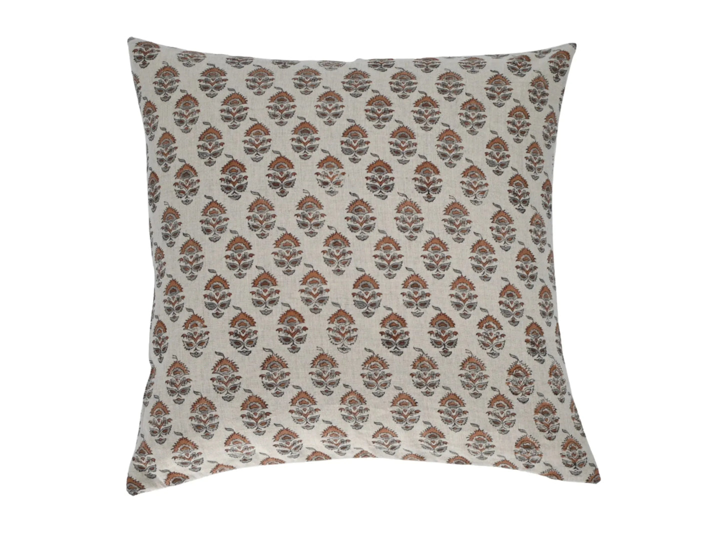 Cal Block Print Pillow Cover