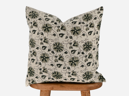 Nylah Block Print Pillow Cover