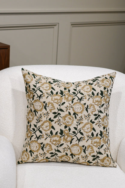 Azaria Block Print Pillow Cover