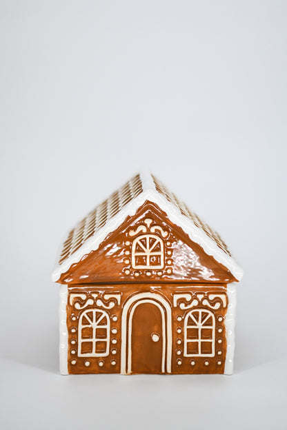 Gingerbread House Cookie Jar