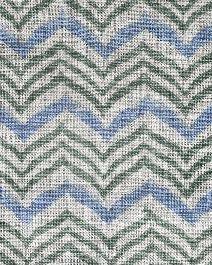 Peyton Hand Block Printed Linen Fabric