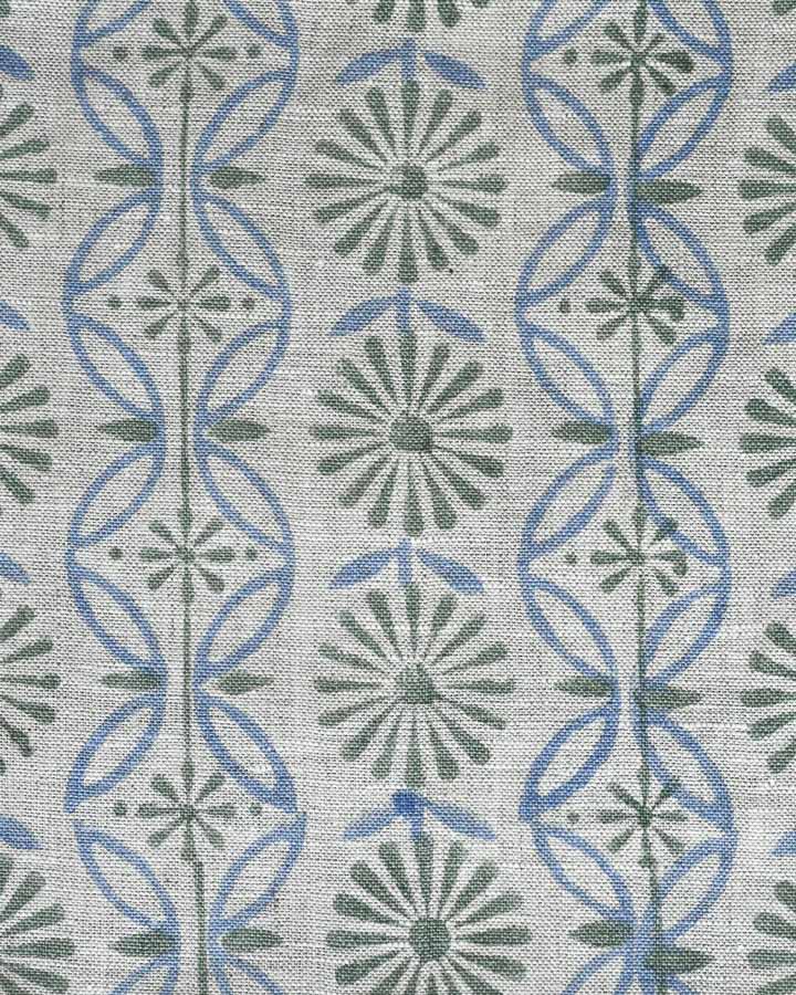 Avery Hand Block Printed Linen Fabric