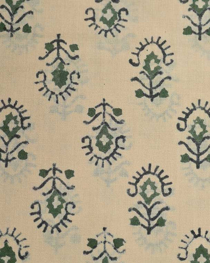 Ida Hand Block Print Indian Cotton Fabric