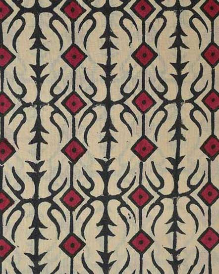 Raisa Block Print Cotton Fabric