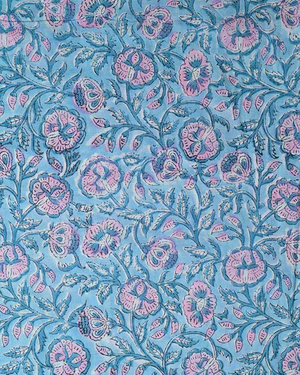 Vaila Cotton Block Print Fabric
