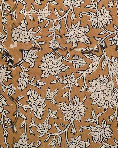 Abbey Block Print Indian Cotton Fabric