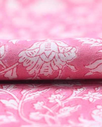 Eden Hand Block Cotton Fabric