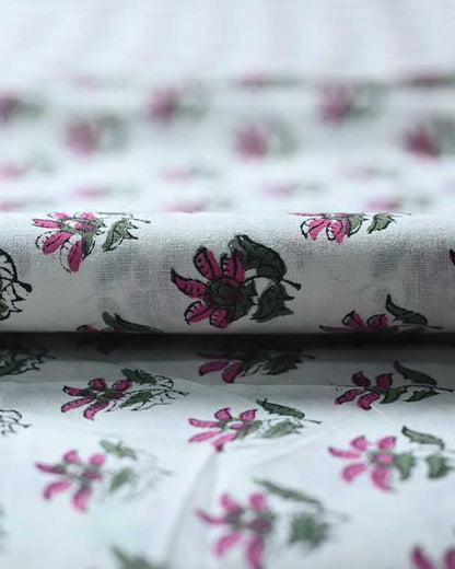 Victoria Hand Block Printed Indian Cotton