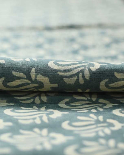 Roseline Hand Block Print Designer Floral Cotton Fabric