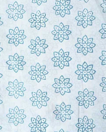Toby Hand Block Printed Cotton Fabric