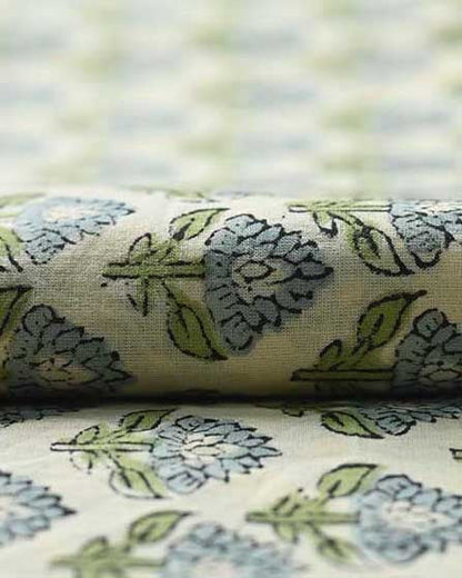 Quill Block Printed Fabric By The Yard