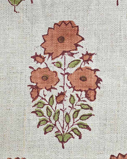 Skye Block Print Linen