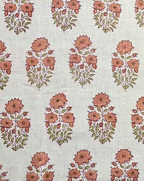 Skye Block Print Linen