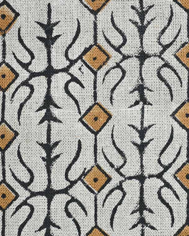 Zephyr Designer Floral Block Print Fabric