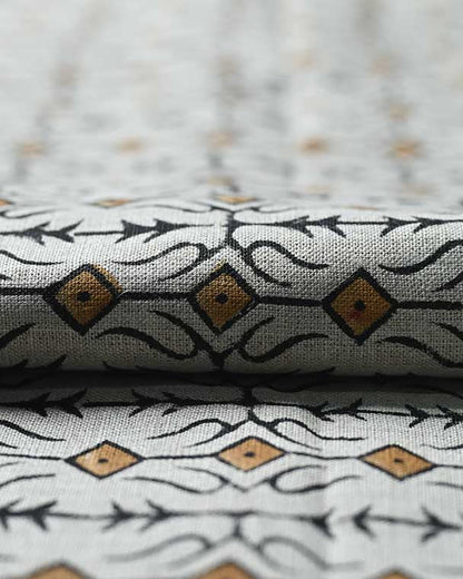 Zephyr Designer Floral Block Print Fabric
