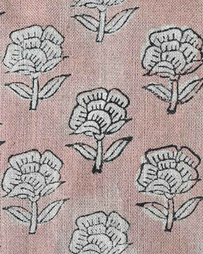Peyton Floral Linen Fabric