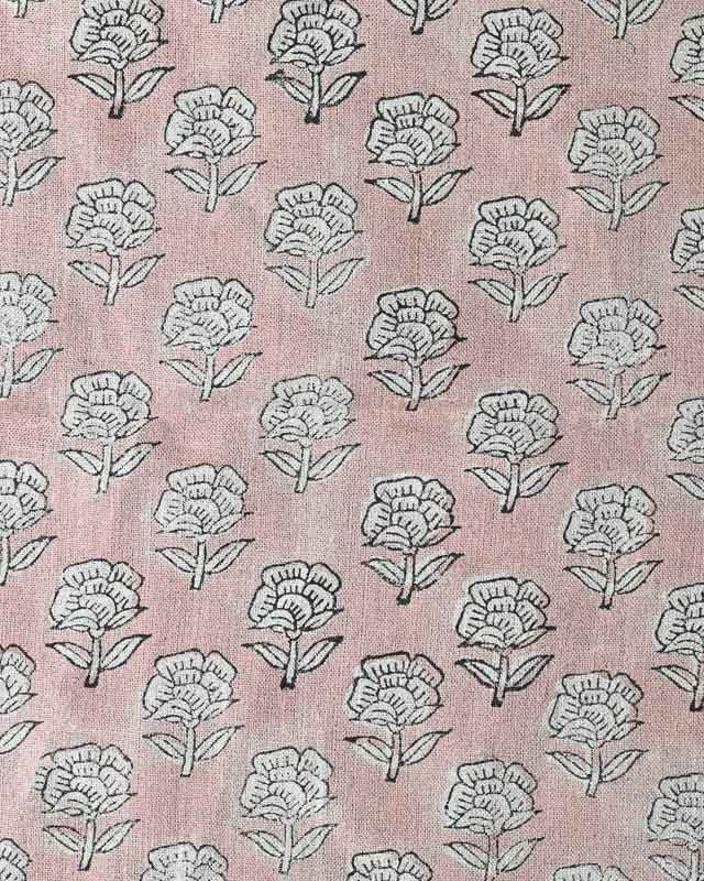 Peyton Floral Linen Fabric
