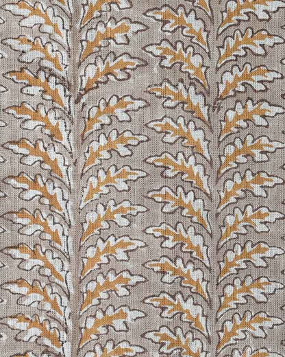 Scottie Hand Block Printed Linen Fabric