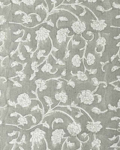 David Hand Block Printed Linen