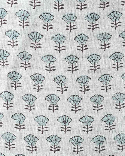Arianna Block Printed Upholstery Linen Fabric