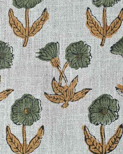 Amelia Premium Hand Block Printed Linen