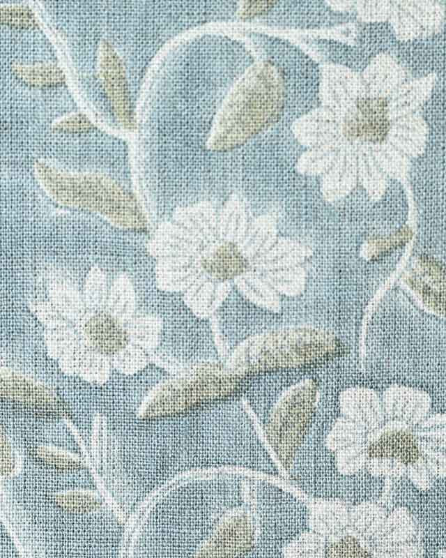 Vera Printed Linen Fabric