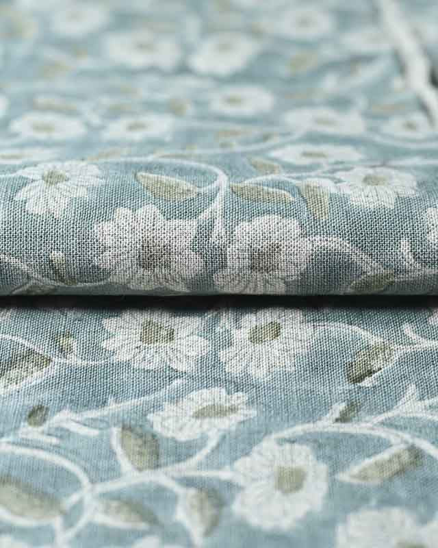 Vera Printed Linen Fabric