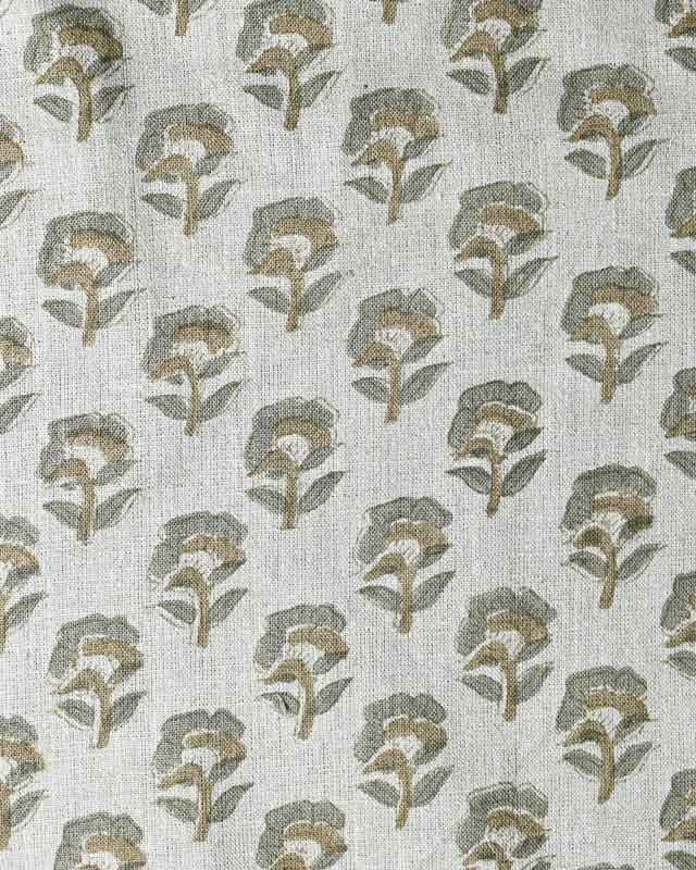 Peyton Floral Linen Fabric