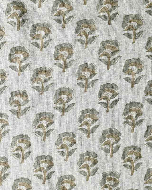 Peyton Floral Linen Fabric