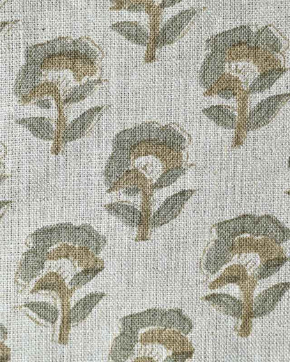 Peyton Floral Linen Fabric