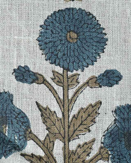Nikita Hand Block Printed Linen Fabric