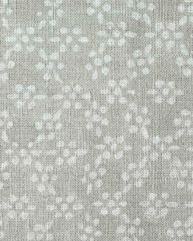 Tessa Hand Block Printed Linen Fabric