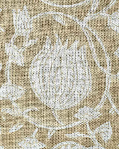 Abigail Block Print Upholstery Linen Fabric