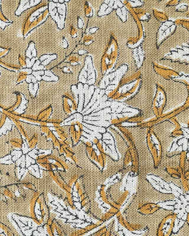 Angeli Indian Hand Block Print Fabric