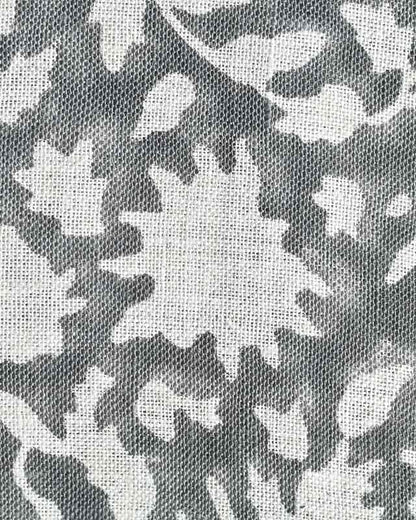 Adrian Hand Block Printed Linen Fabric
