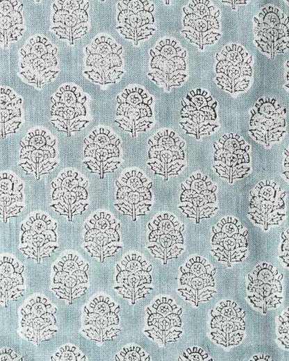 Alba Hand Block Printed Linen
