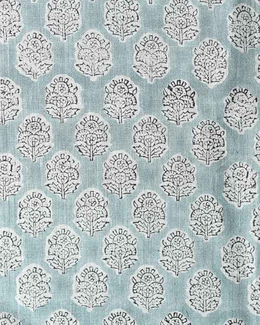 Alba Hand Block Printed Linen