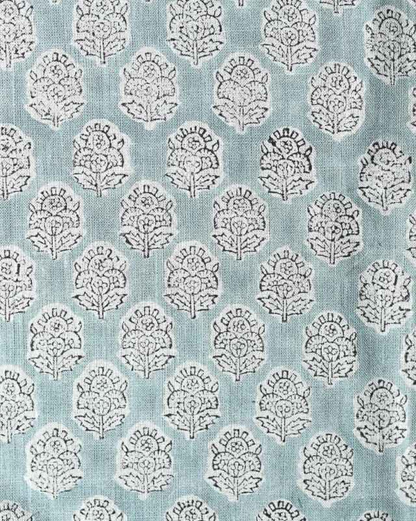 Alba Hand Block Printed Linen