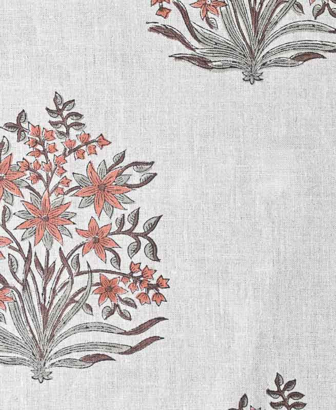 Danielle Indian Block Print Linen