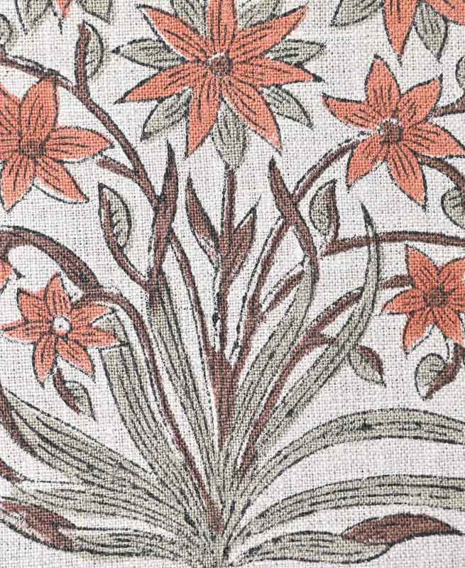 Danielle Indian Block Print Linen