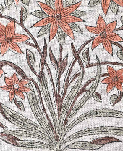 Danielle Indian Block Print Linen