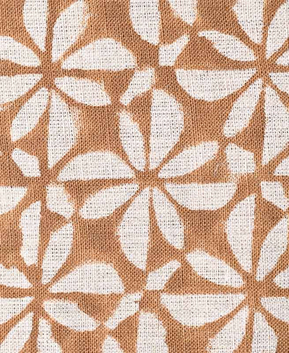 Macy Block Printed Linen Fabric