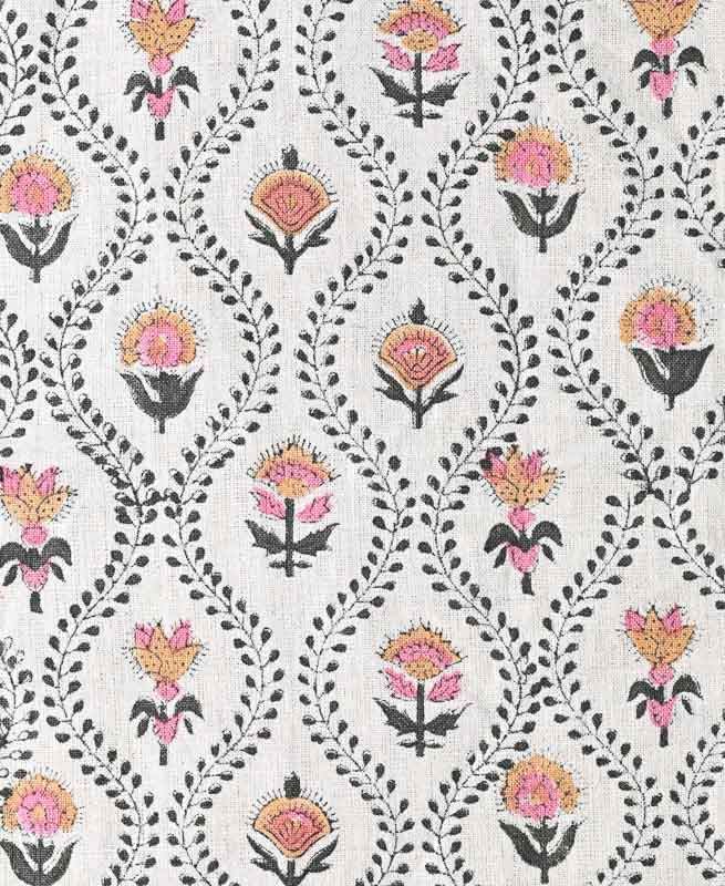 Seraphina Ethnic Designer Floral Print for Upholstery