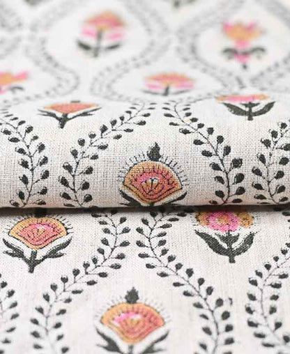 Seraphina Ethnic Designer Floral Print for Upholstery