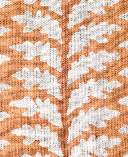 Scottie Hand Block Printed Linen Fabric