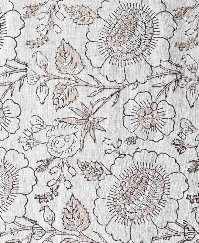 Romy Printed Linen Fabric